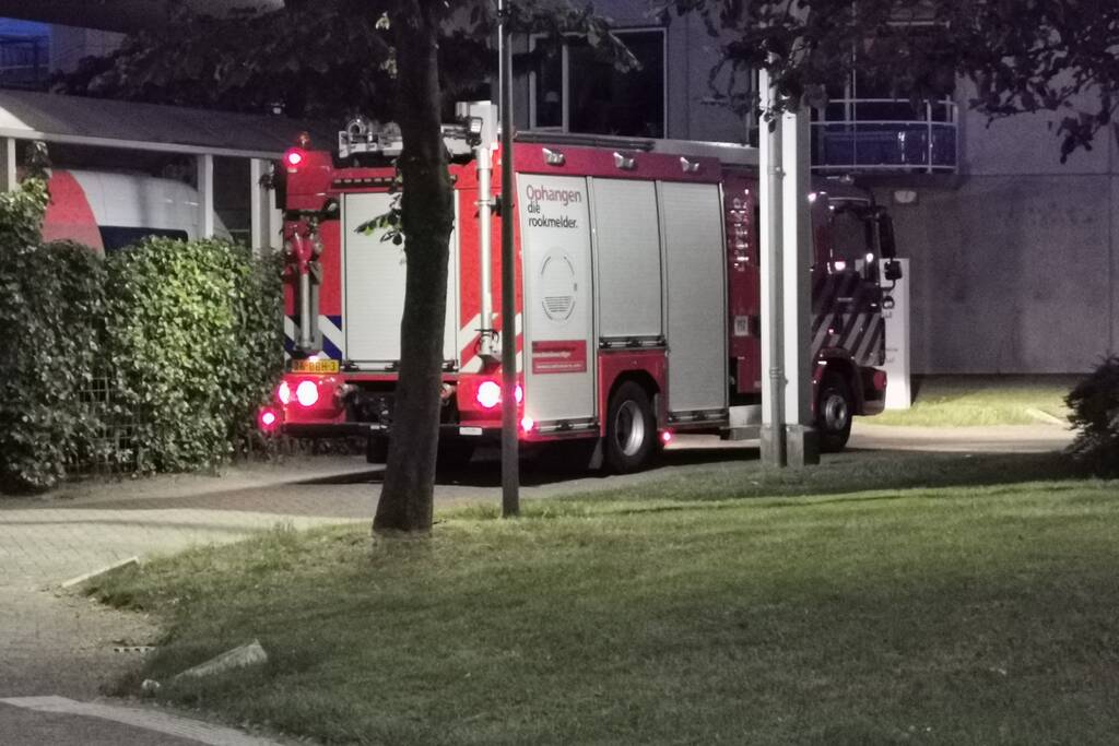 Rokende accu veroorzaakt overlast in de Gelderhorst