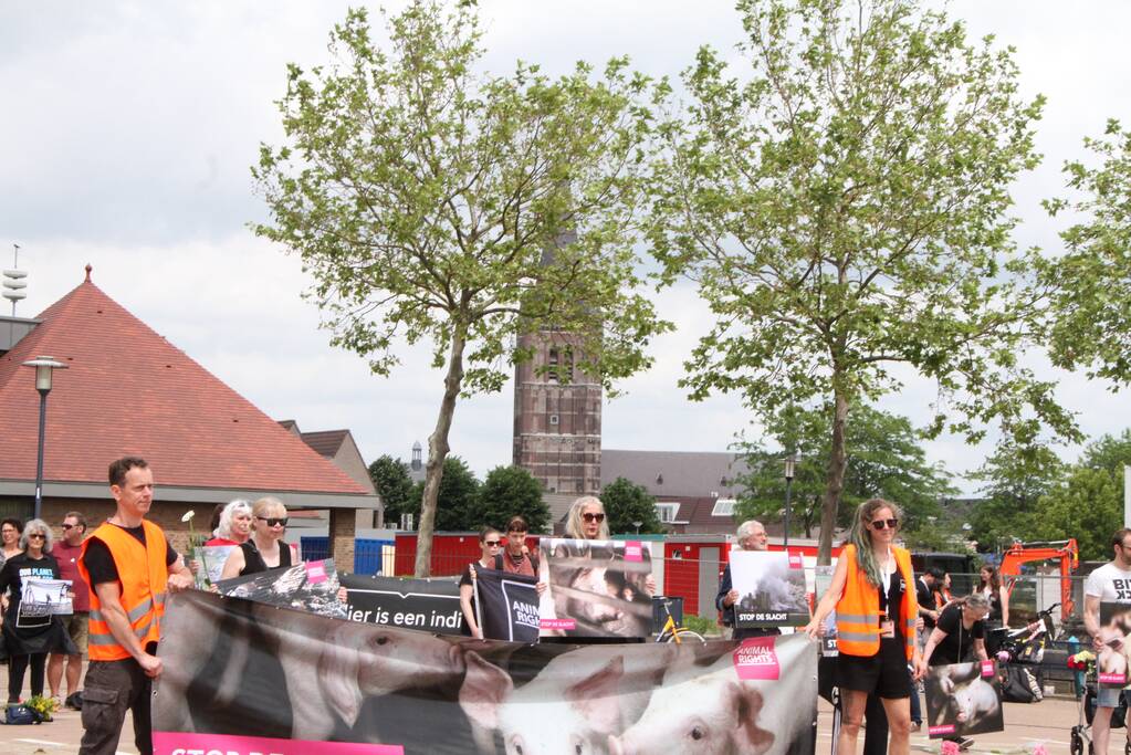 Wake voor omgekomen varkens bij brand