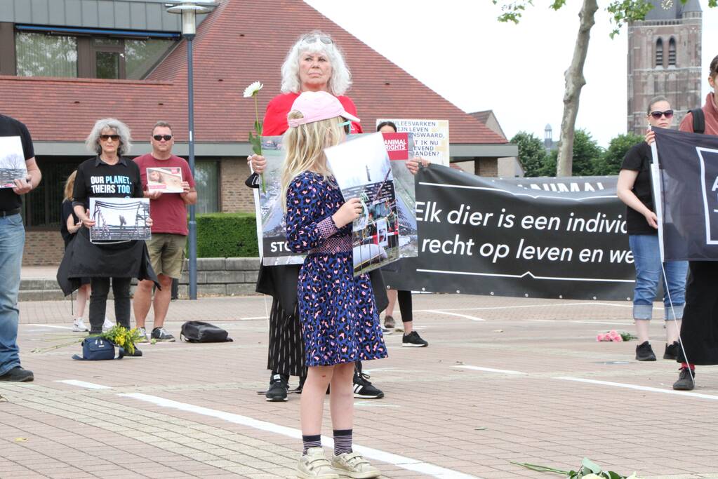 Wake voor omgekomen varkens bij brand