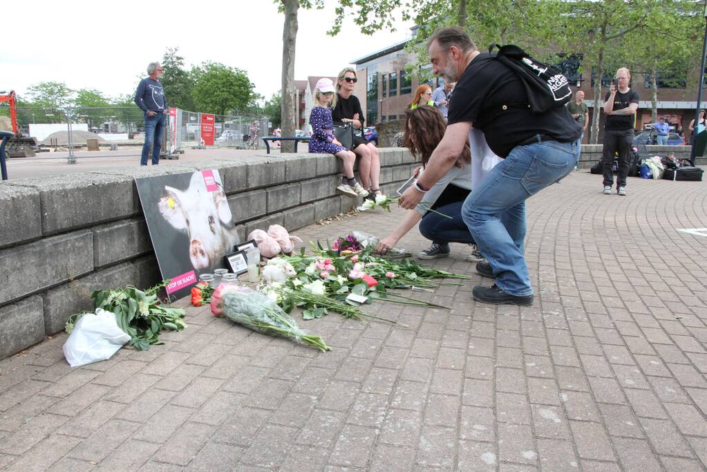 Wake voor omgekomen varkens bij brand