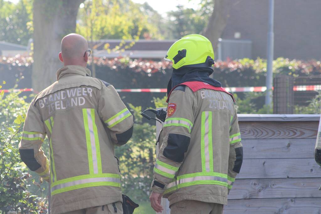 Schuur verwoest door uitslaande brand