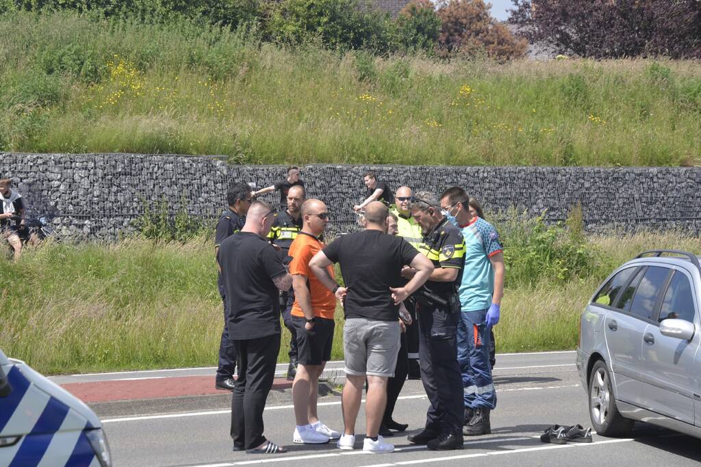 Verkeersruzie eindigt in ongeval met meerdere voertuigen