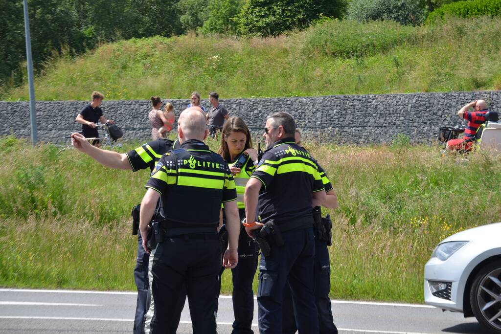 Verkeersruzie eindigt in ongeval met meerdere voertuigen