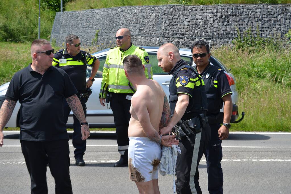 Verkeersruzie eindigt in ongeval met meerdere voertuigen