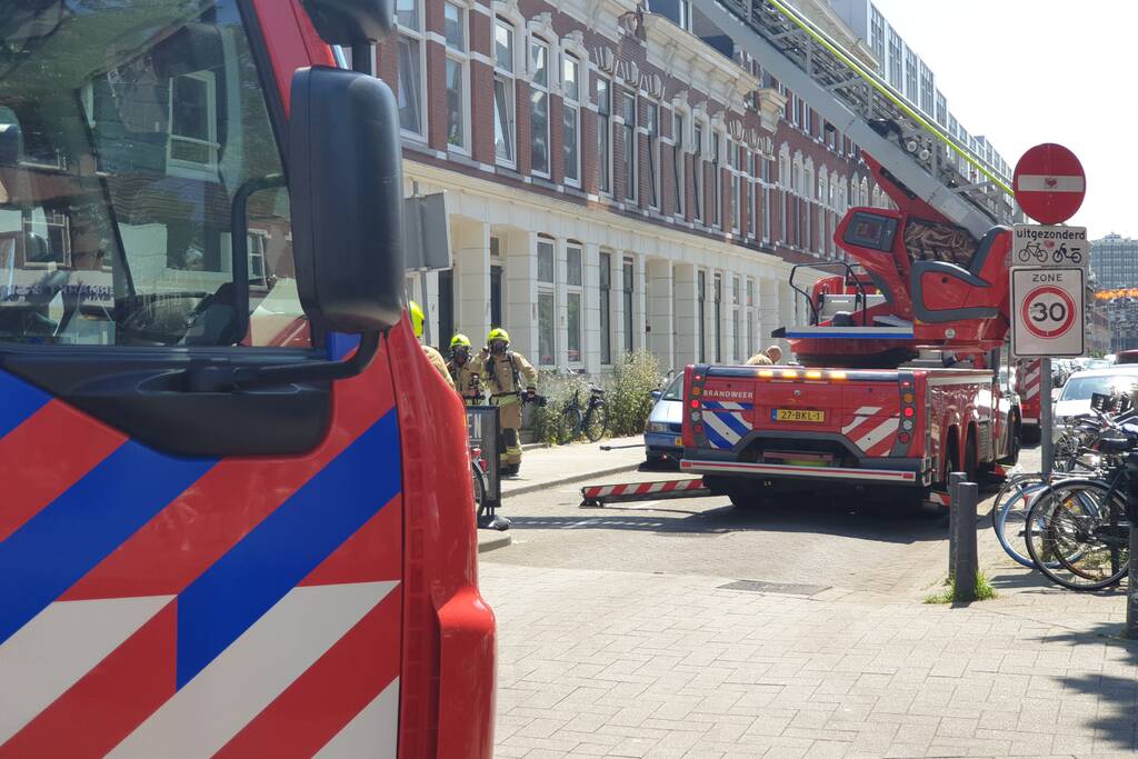 Brand in woning