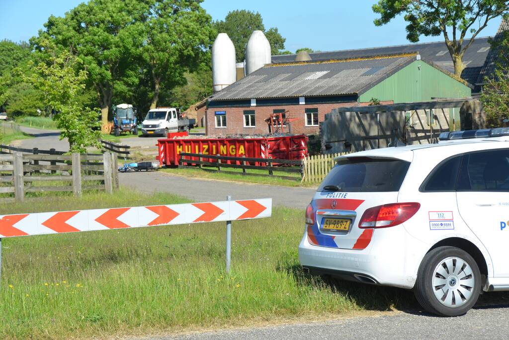 Scooterrijder ernstig gewond na val