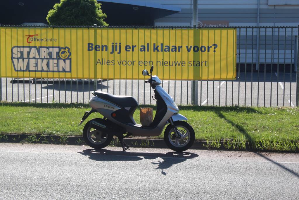 Scooterrijder gewond na val