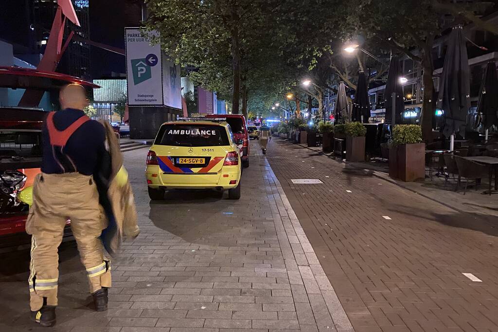 Flat geëvacueerd na zeer grote brand