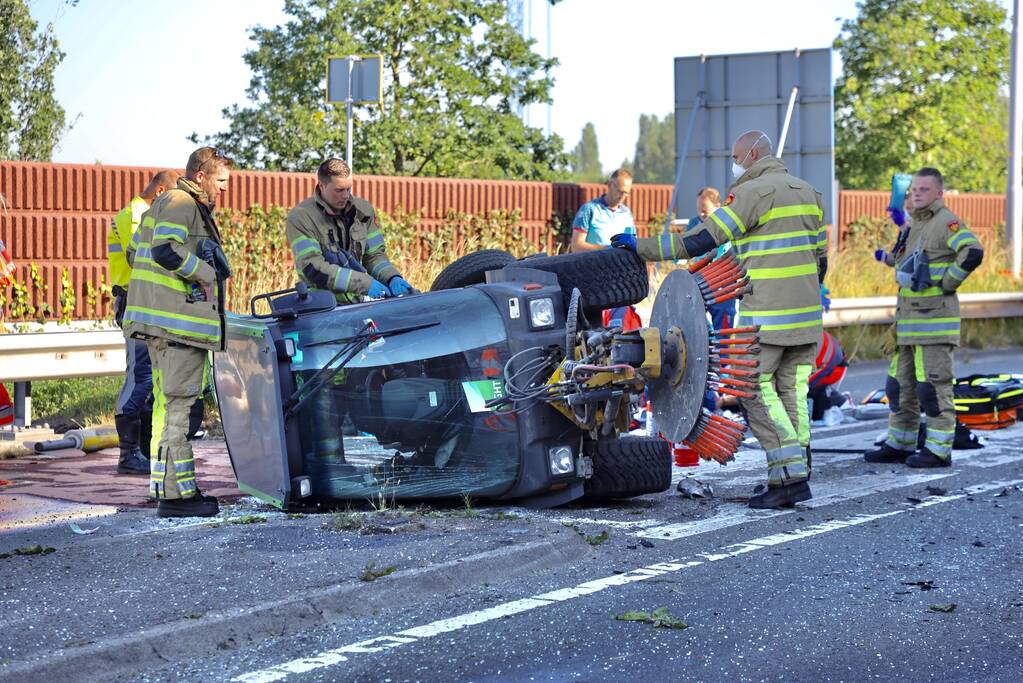 Persoon overleden bij ernstig ongeval