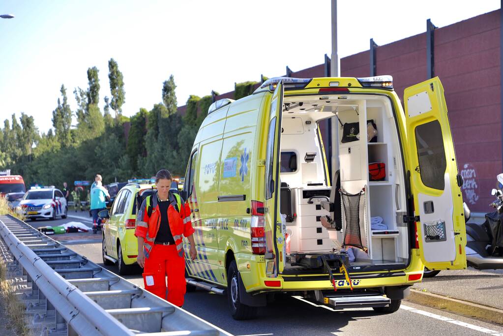 Persoon overleden bij ernstig ongeval