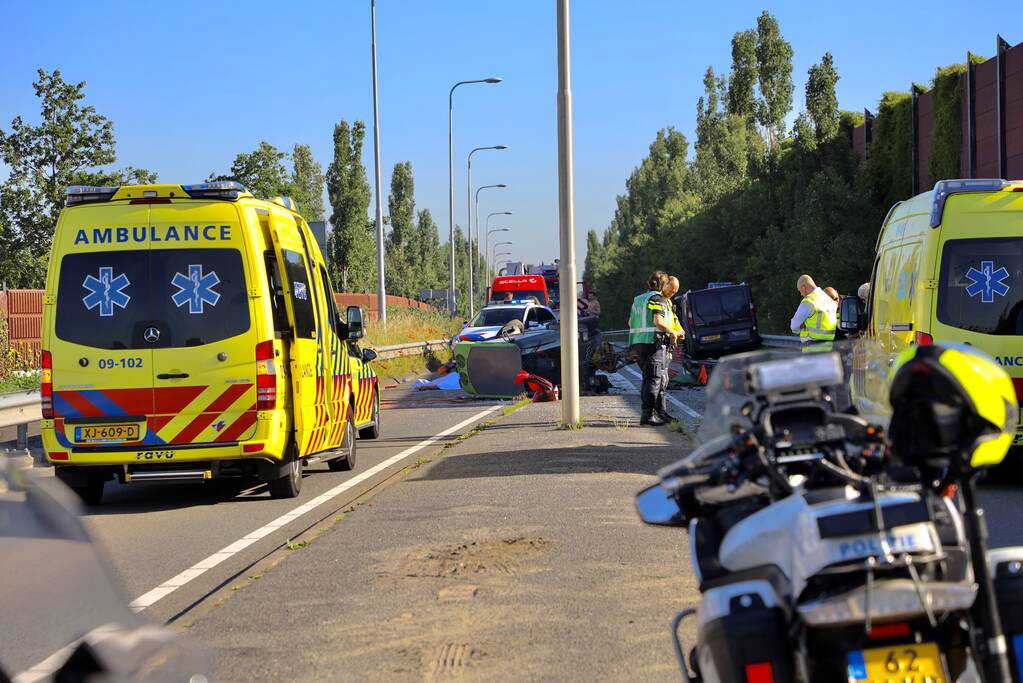 Persoon overleden bij ernstig ongeval
