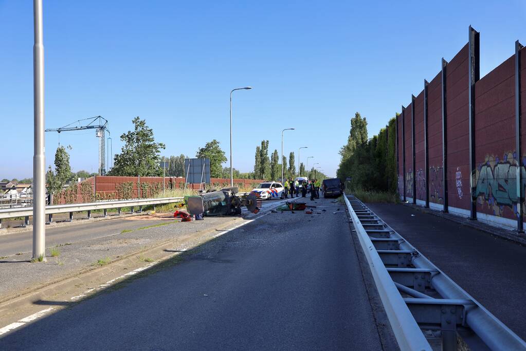 Persoon overleden bij ernstig ongeval