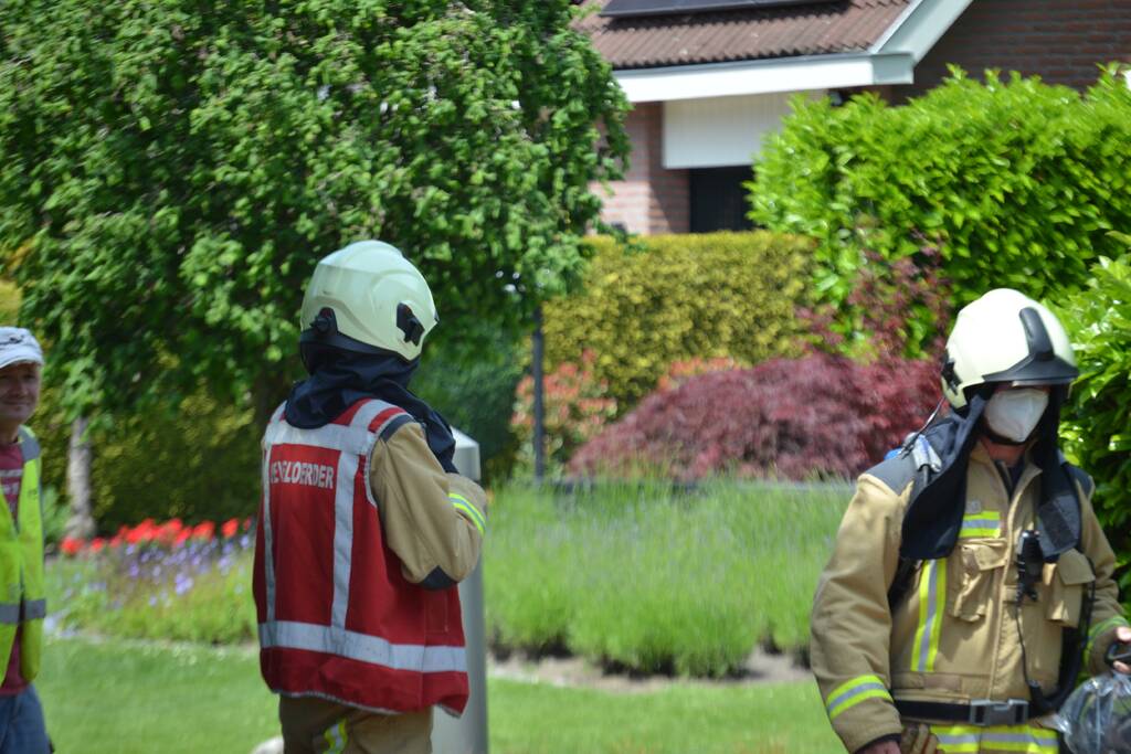 Brandweer doet onderzoek naar gaslekkage
