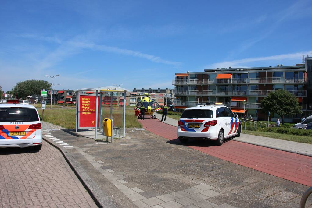 Persoon zwaargewond bij valpartij