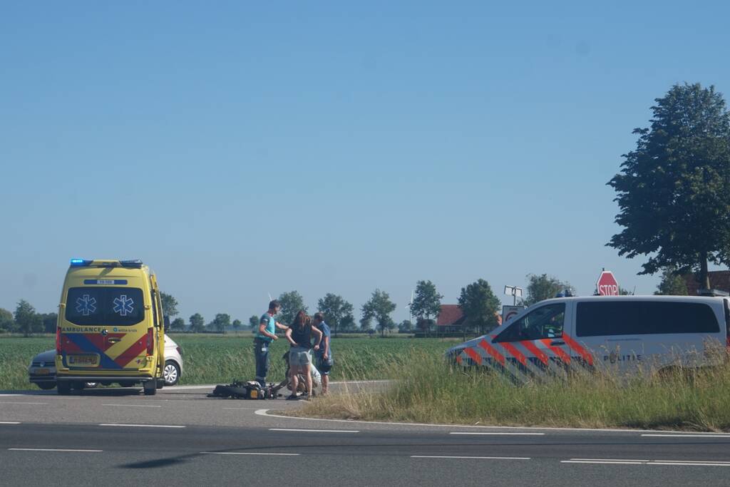 Veel schade bij aanrijding