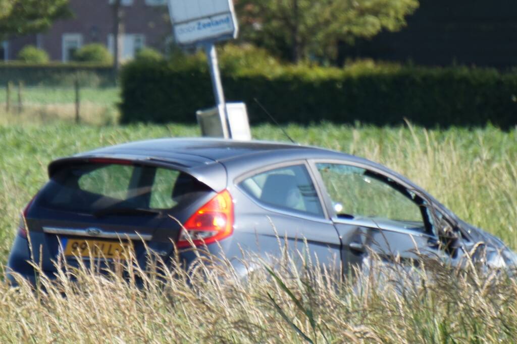 Veel schade bij aanrijding