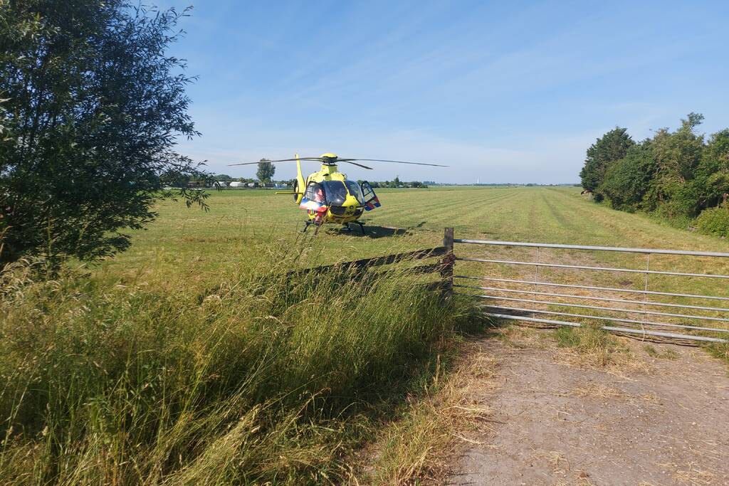 Traumahelikopter ingezet voor incident in binnenstad