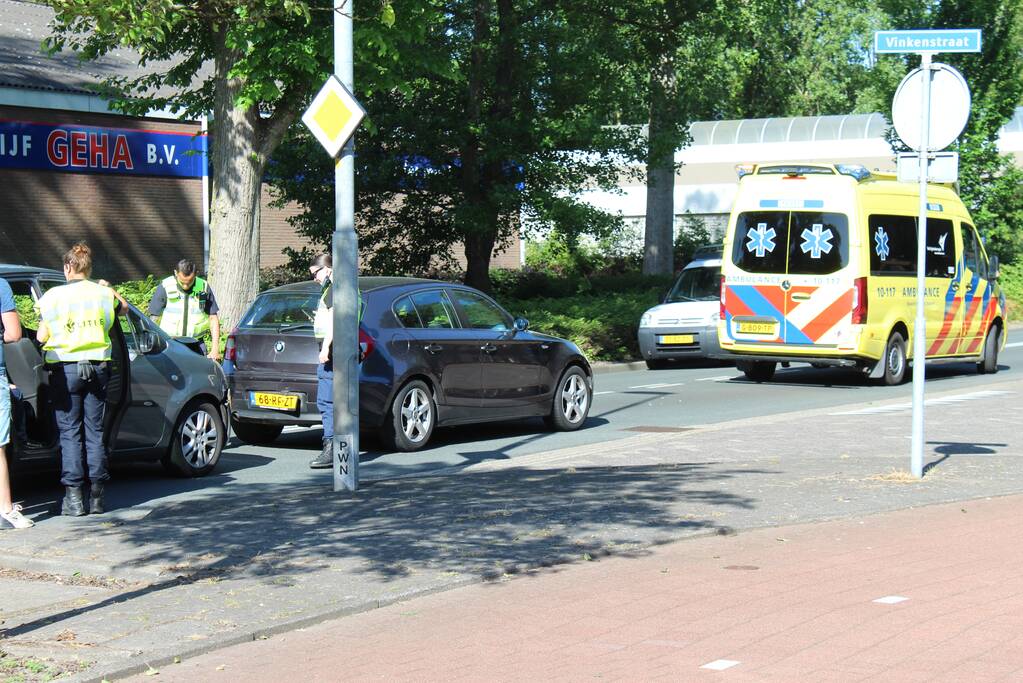 Nekklachten bij kop-staart botsing