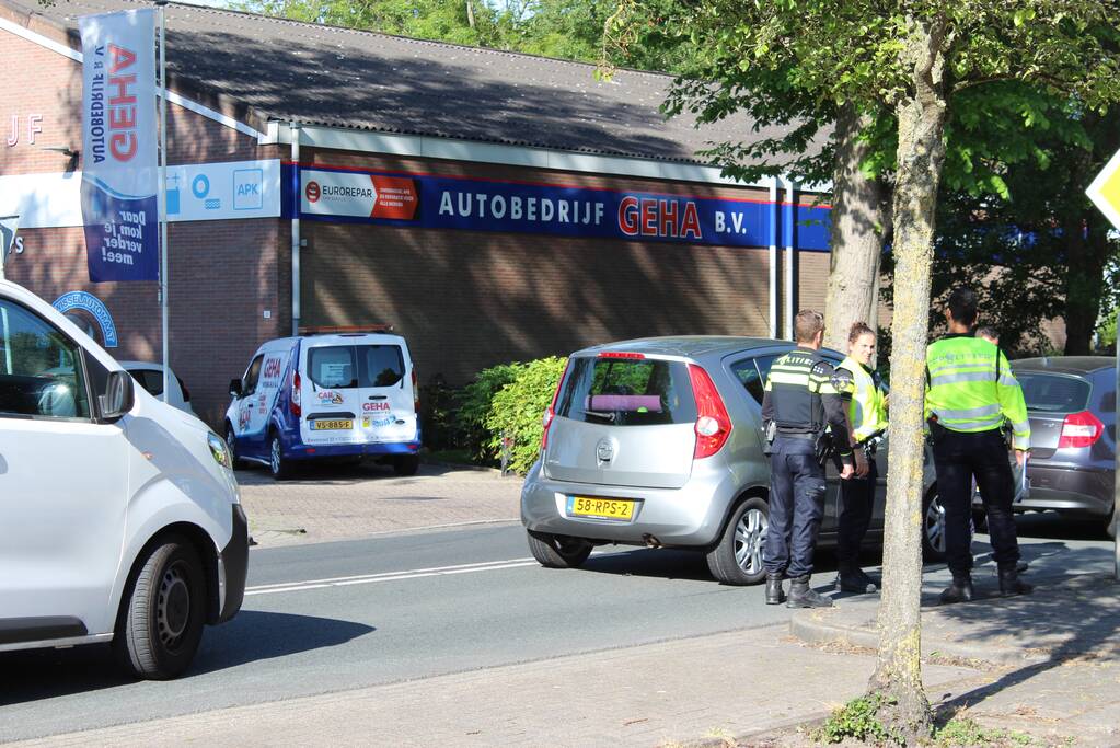 Nekklachten bij kop-staart botsing