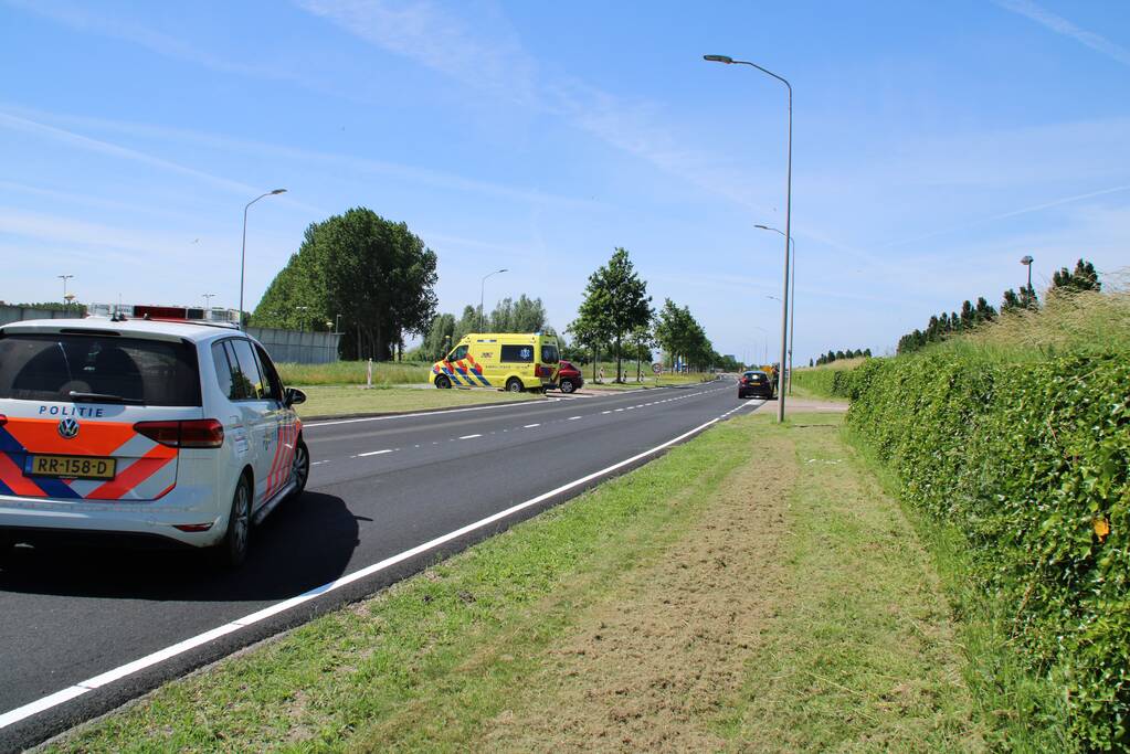 Flinke schade bij botsing op kruising