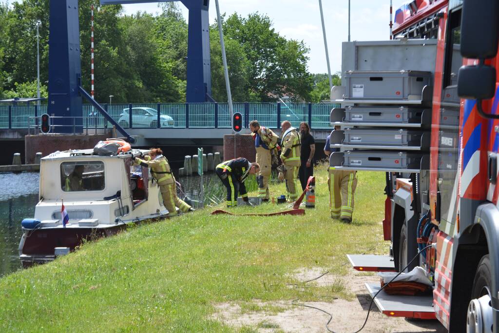 Boot vol met water gelopen