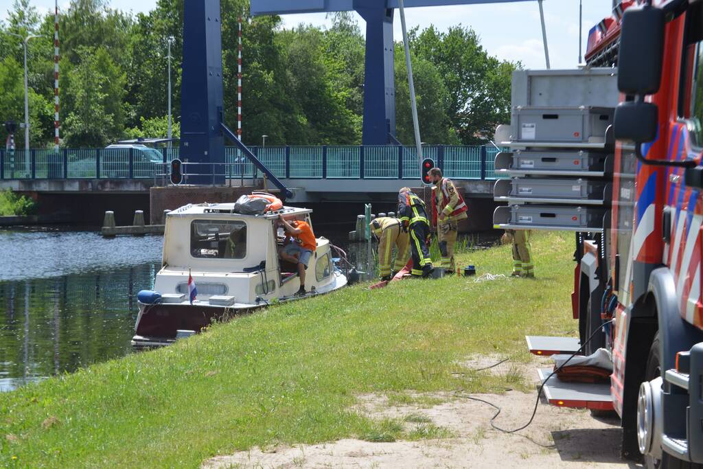 Boot vol met water gelopen