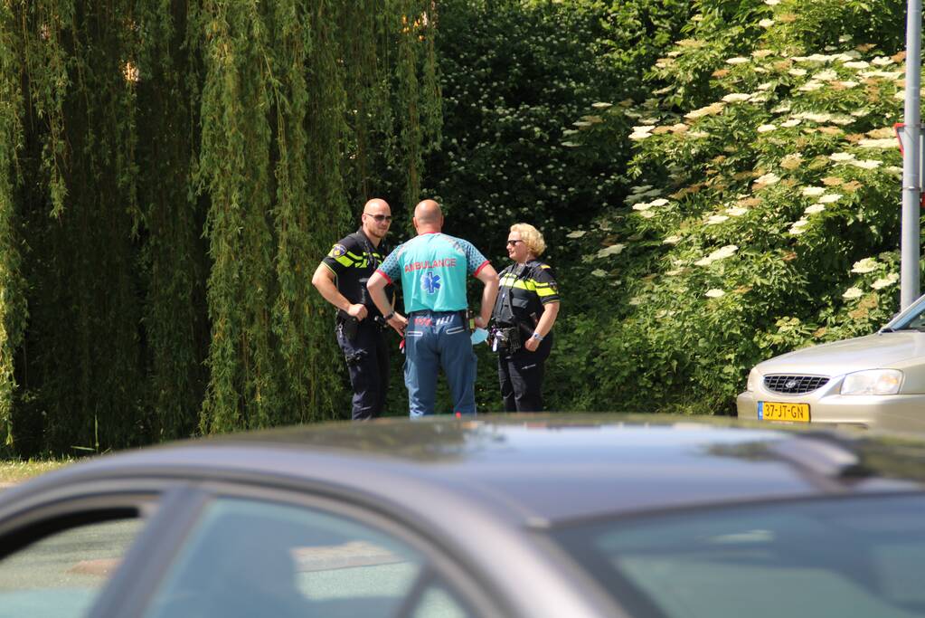 Blikschade bij botsing op kruising