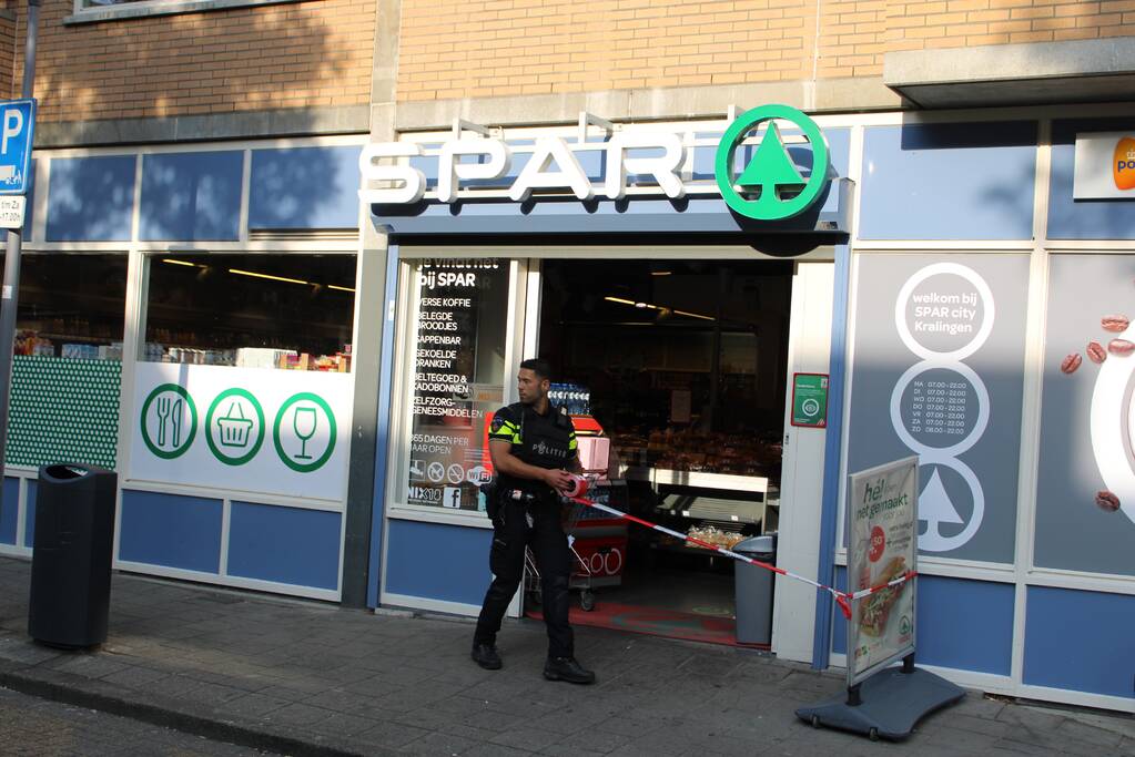 Gewapende overval op supermarkt