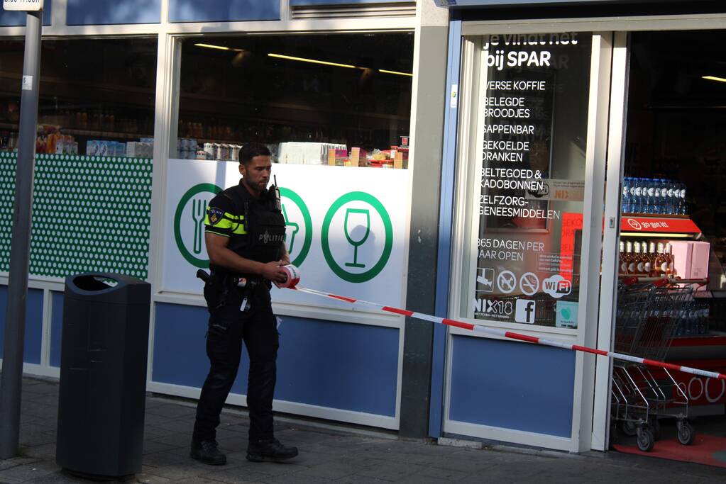 Gewapende overval op supermarkt