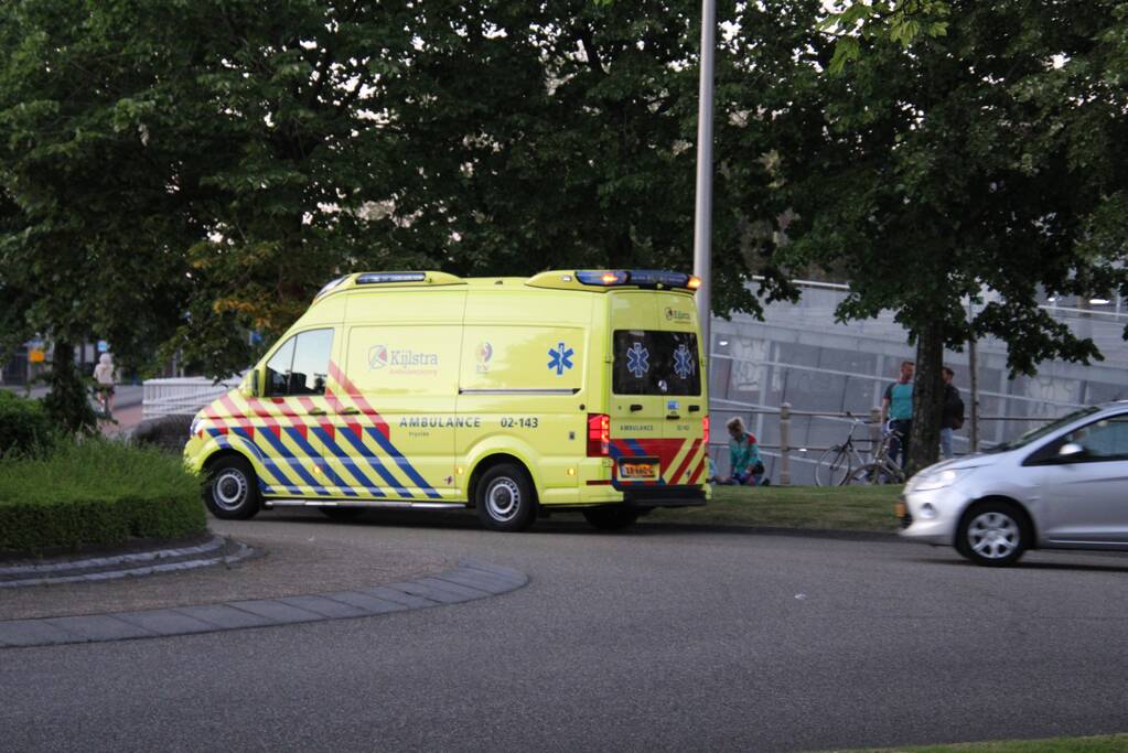 Fietser gewond na valpartij