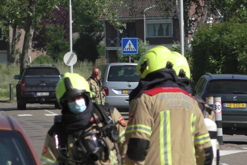 Straat afgesloten vanwege gaslekkage