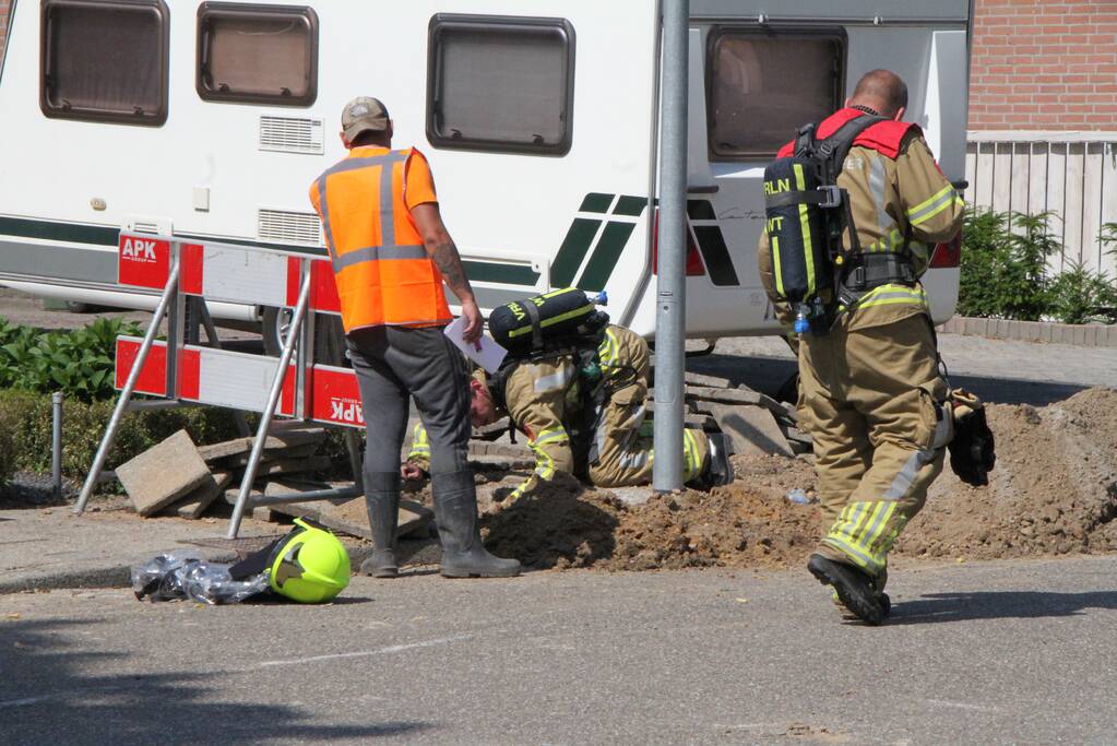 Brandweer doet onderzoek naar vreemde lucht
