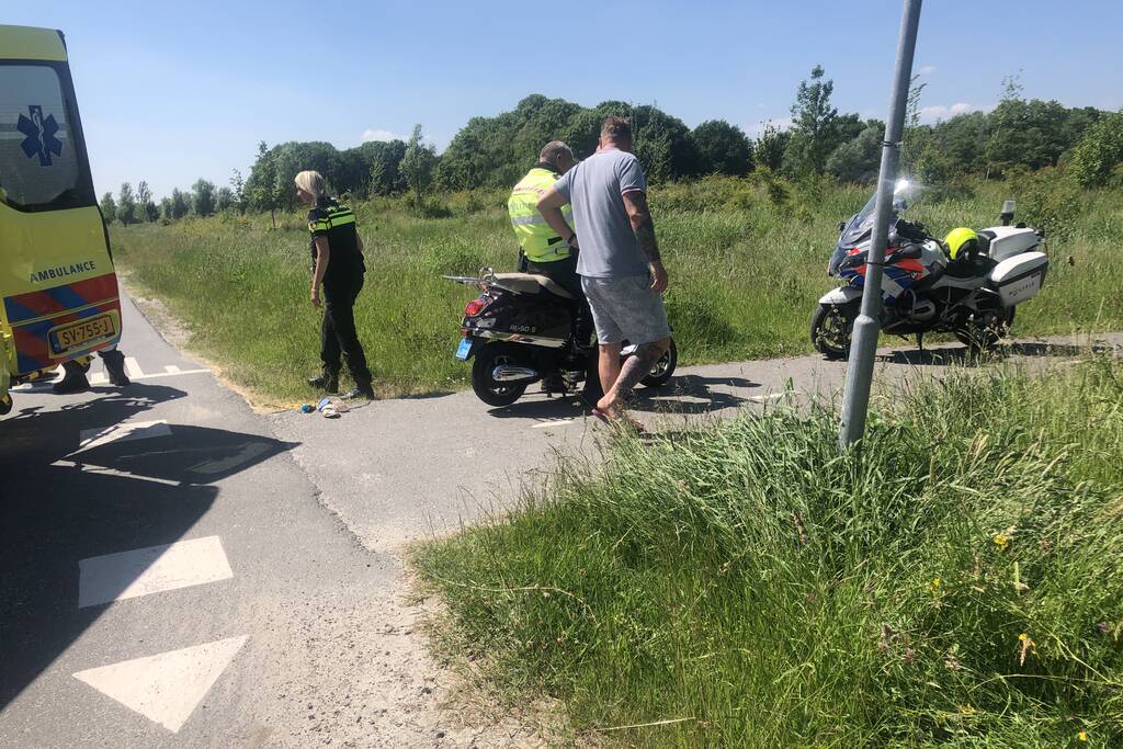 Persoon gewond bij aanrijding op kruising