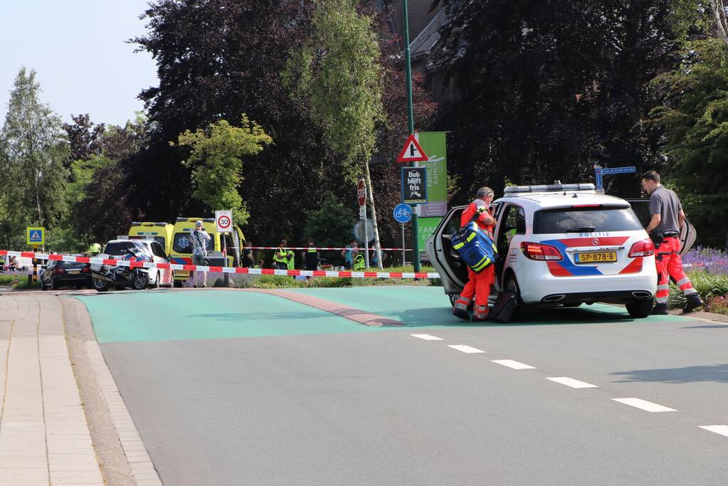 Motorrijder overleden bij verkeersongeluk