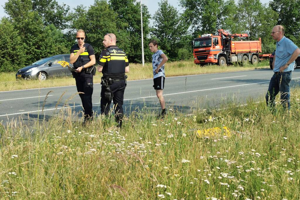 Doorgereden bestuurder aangehouden