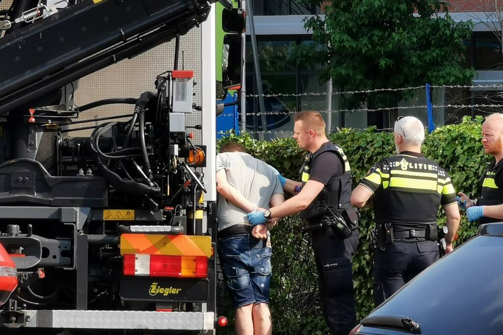 Doorgereden bestuurder aangehouden