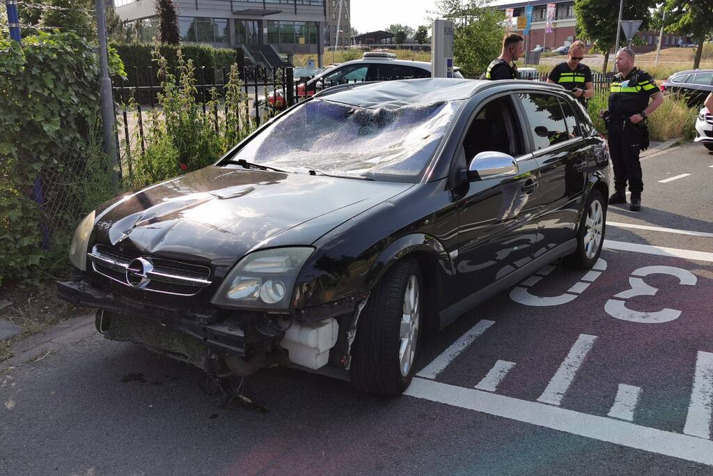 Doorgereden bestuurder aangehouden