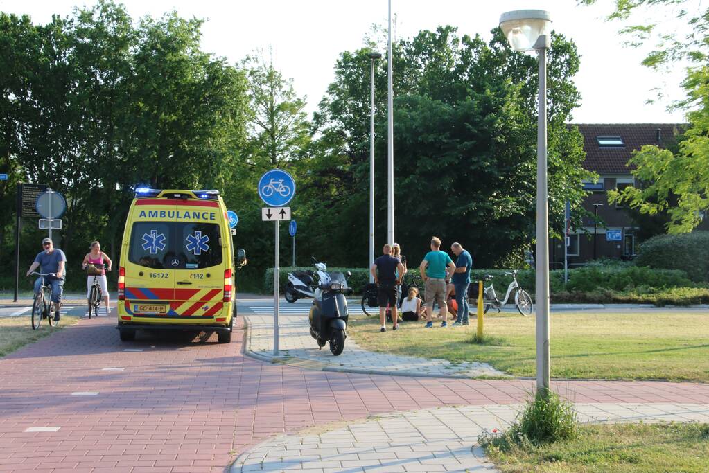 Fietser aangereden op oversteekplaats