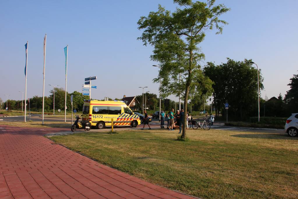 Fietser aangereden op oversteekplaats