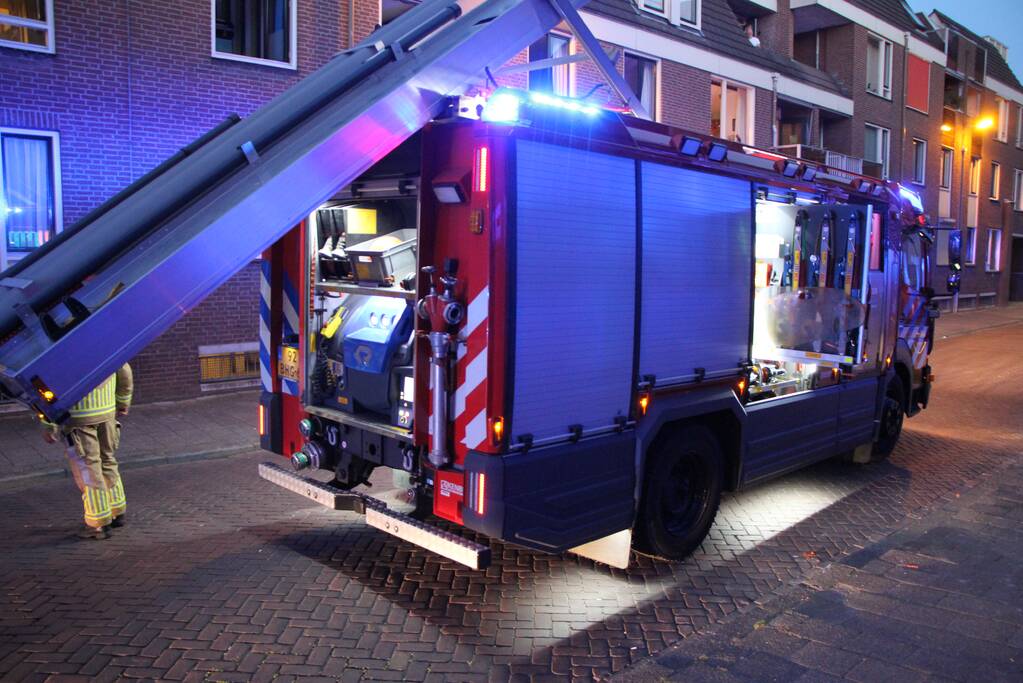 Pan op het vuur zorgt voor inzet brandweer