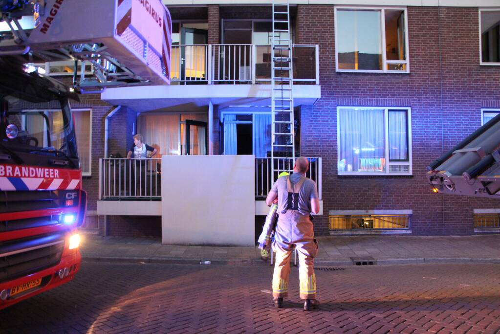 Pan op het vuur zorgt voor inzet brandweer