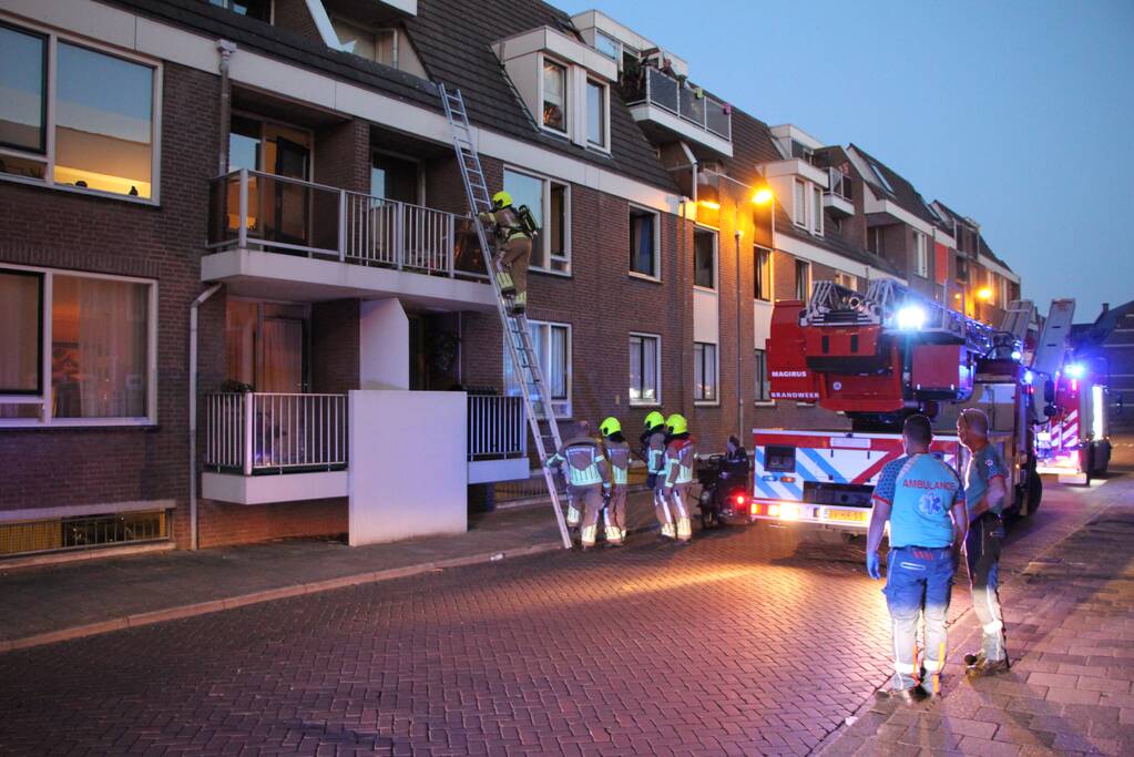 Pan op het vuur zorgt voor inzet brandweer