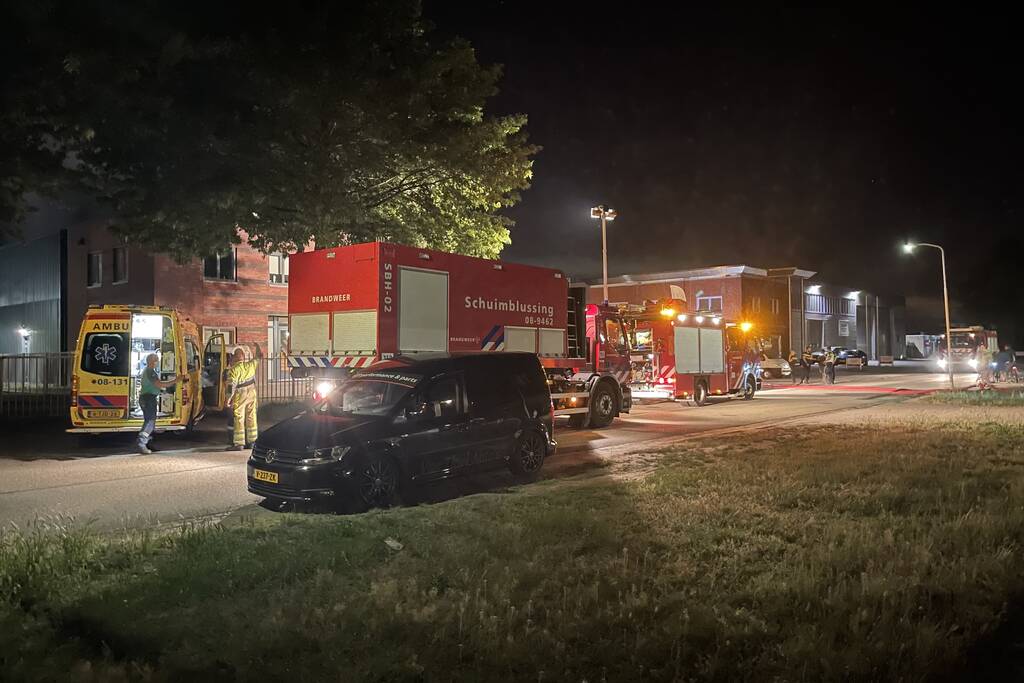 Grote brand in loods van Team outdoors