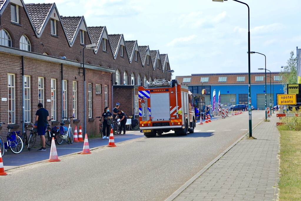 Hoge temperaturen GGD test- en vaccinatielocatie