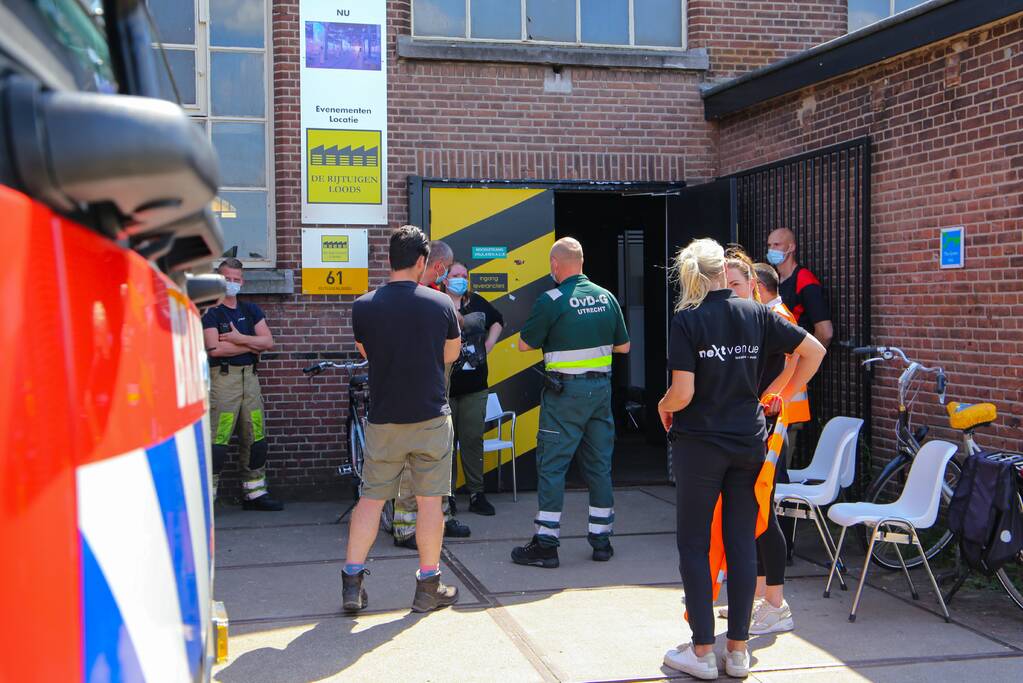 Hoge temperaturen GGD test- en vaccinatielocatie