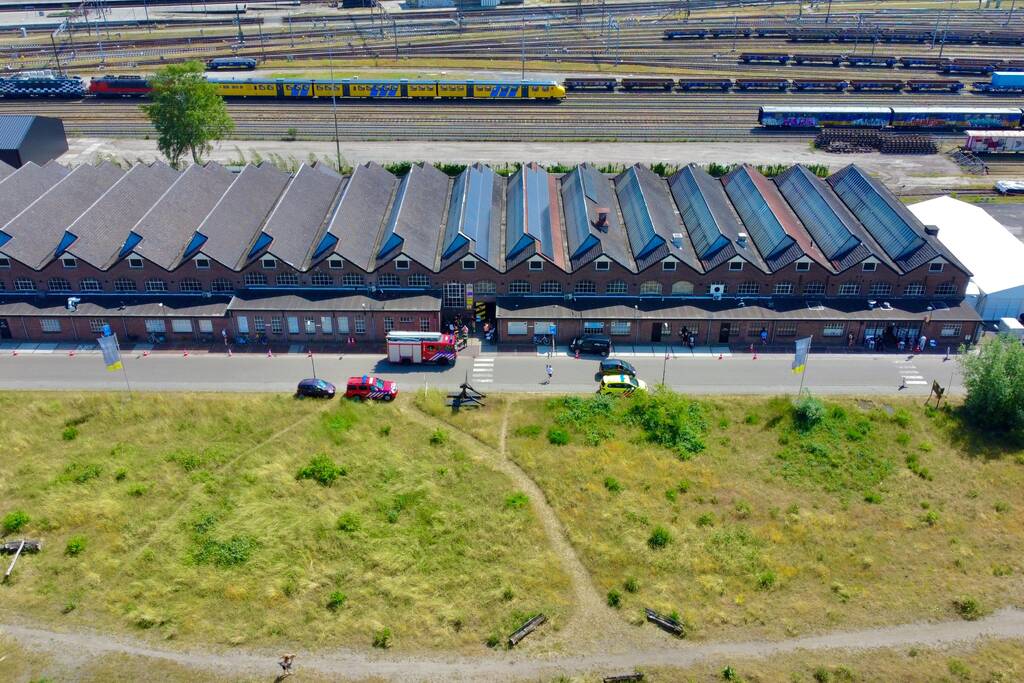 Hoge temperaturen GGD test- en vaccinatielocatie