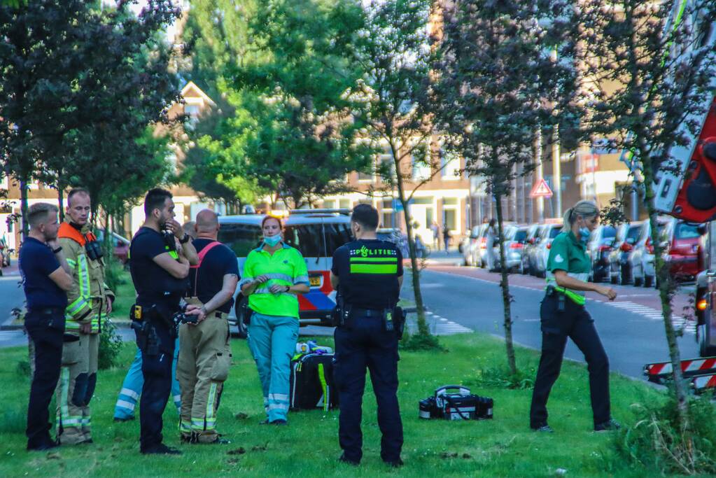 Brand op zevende etage van gezondheidsinstelling
