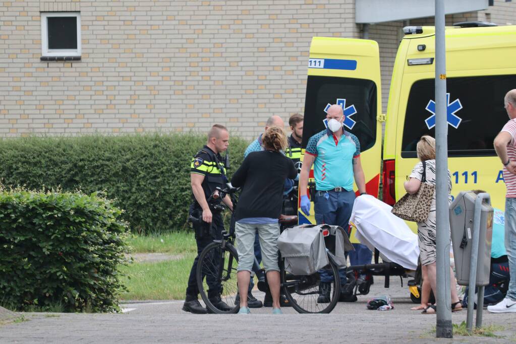 Fietser gewond na ongeval met personenauto