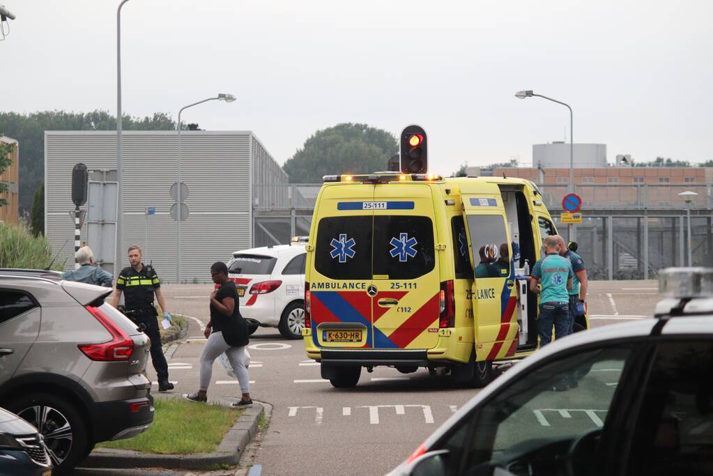 Fietser gewond na ongeval met personenauto