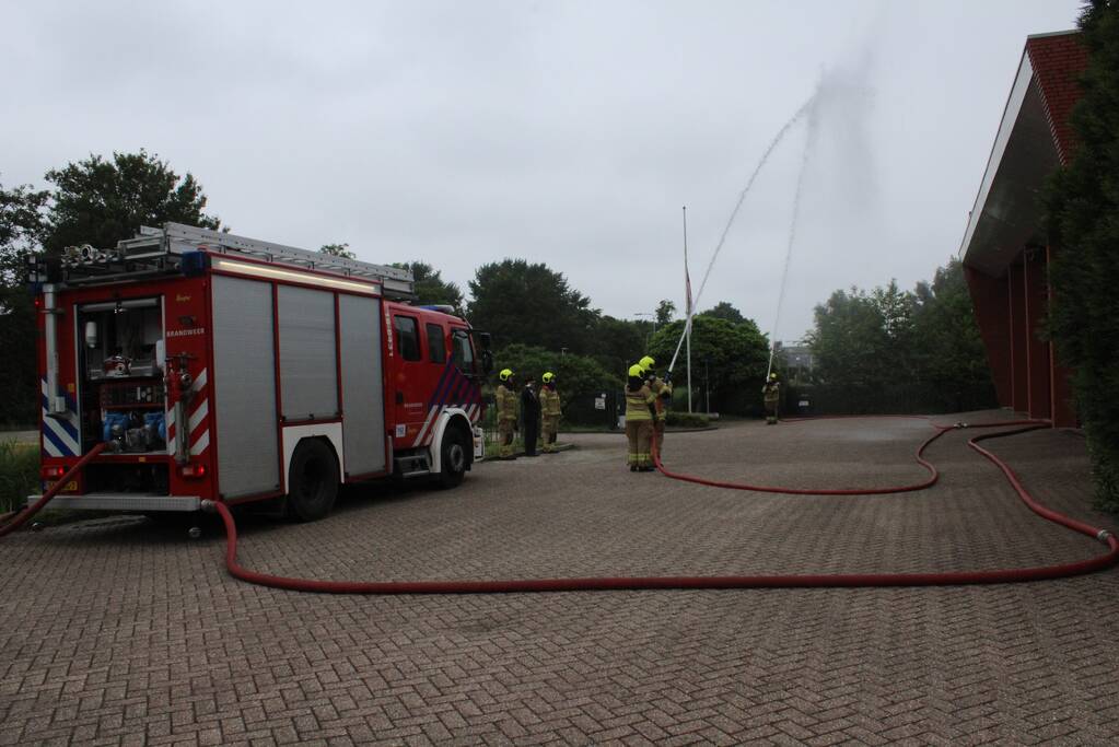 Brandweer herdenkt omgekomen brandweercollega's